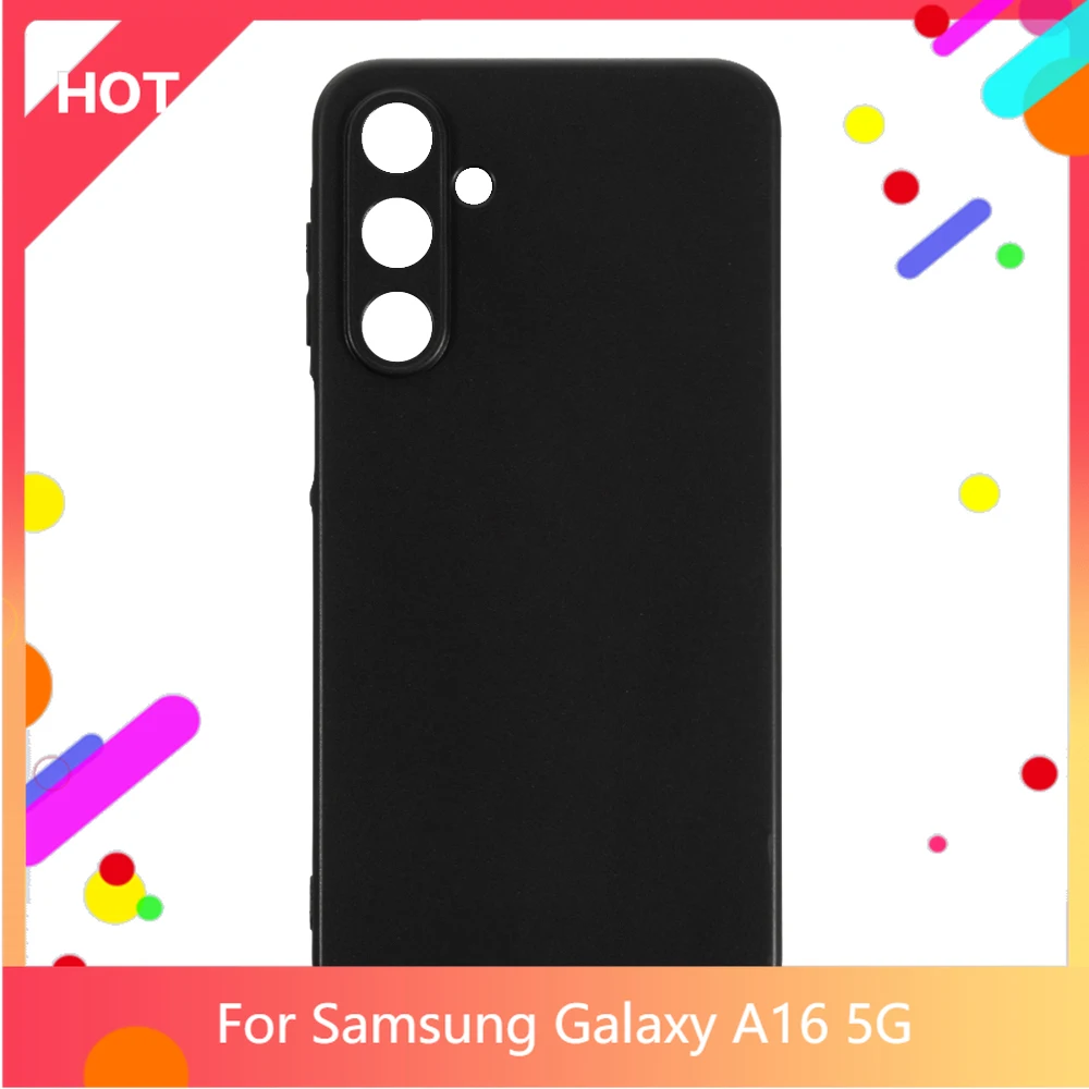 Galaxy A16 5G Case Matte Soft Silicone TPU Back Cover For Samsung Galaxy A16 5G Phone Case Slim shockproo