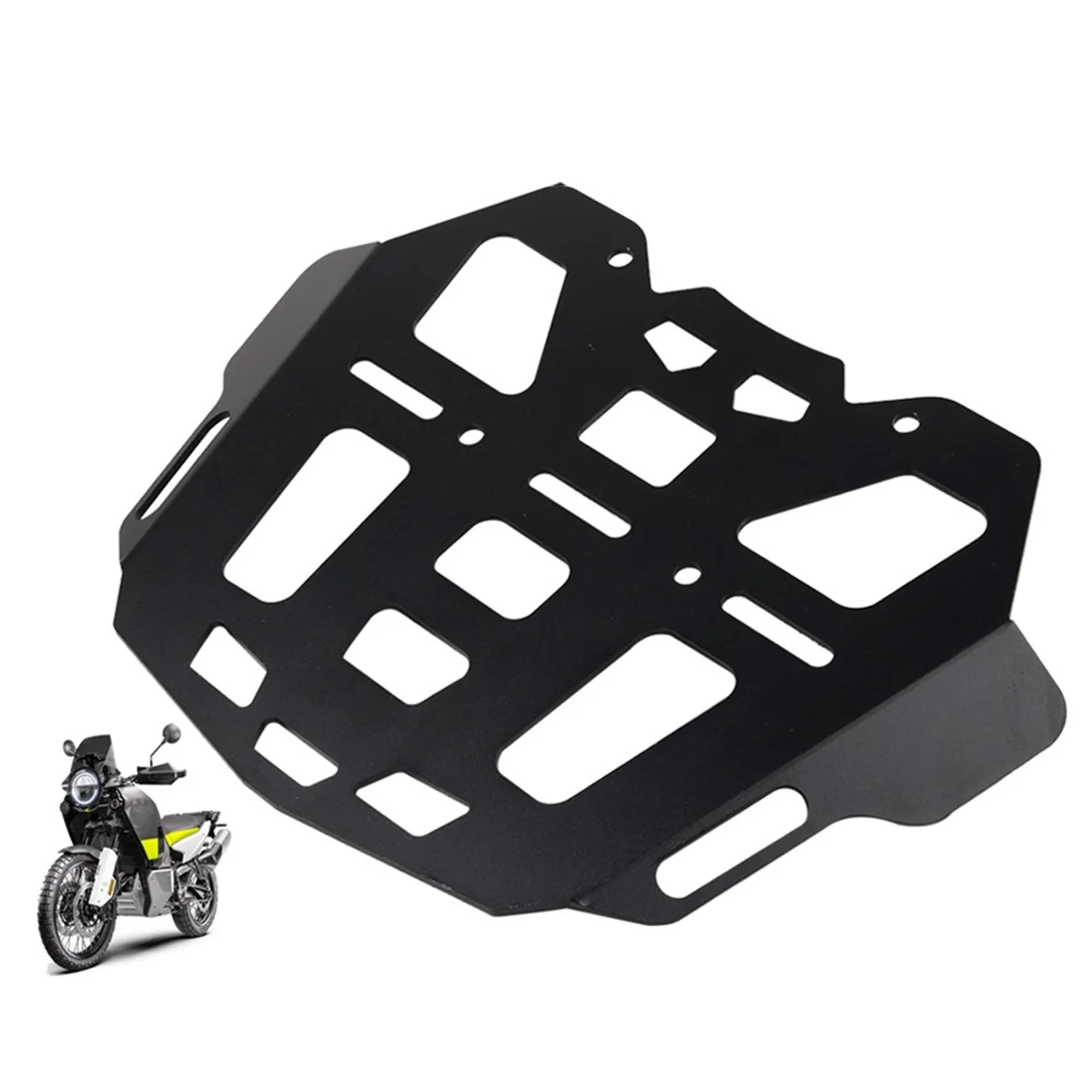 Motorcycle Trunk Mounting Bracket Rear Luggage Rack Cargo Shelf Panel Bracket for Husqvarna Norden 901 Norden901