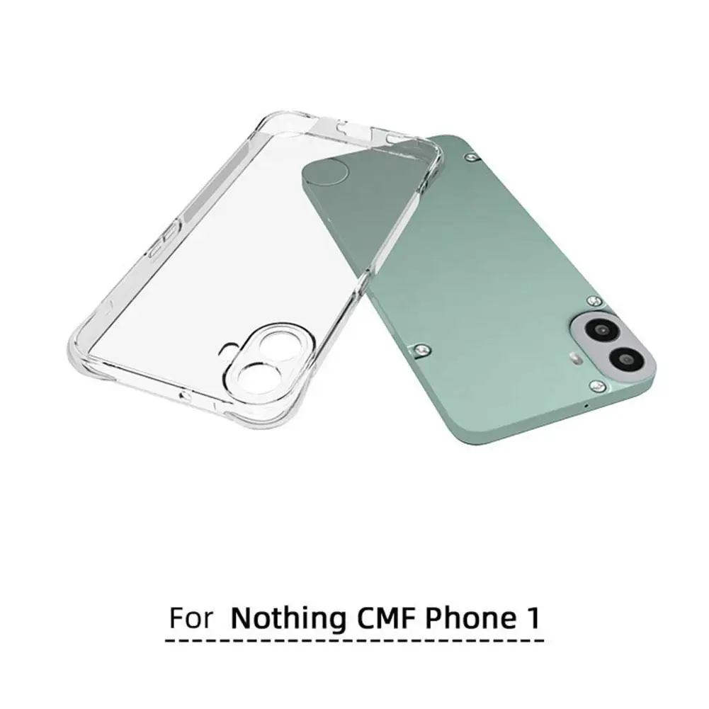 For CMF By Nothing Phone1 Mobile Phone Soft Case For CMF By Nothing Phone1 Mobile Phone Soft Shell Transparent TPU Four-corner