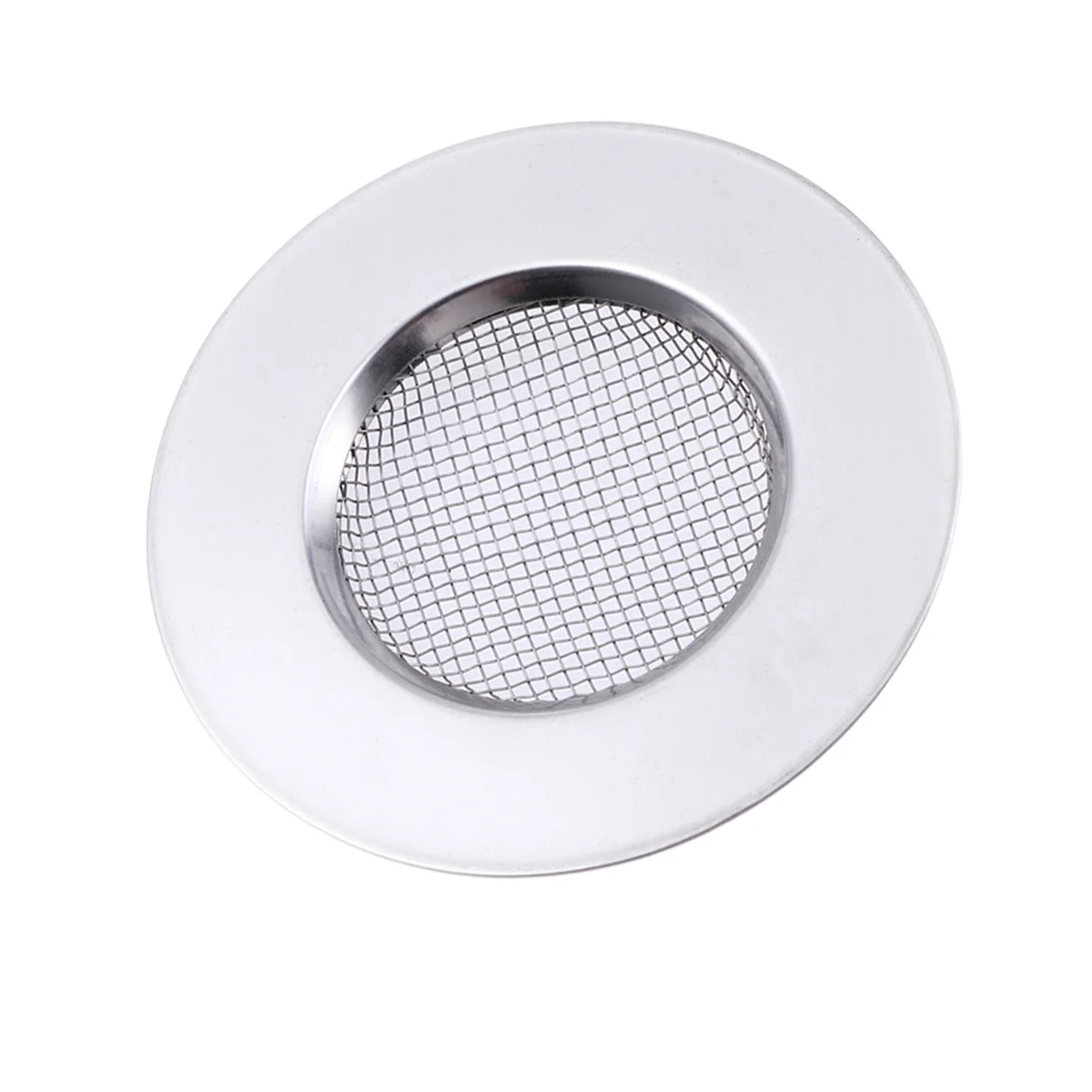 

2pc Filter Mesh Stainless Steel Anti-Clogging Kitchen Sink Strainer For Hair Catcher Residue Vegetable Offal Drain Protector