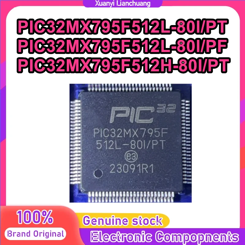 Pic32Mx795F512L-80I…