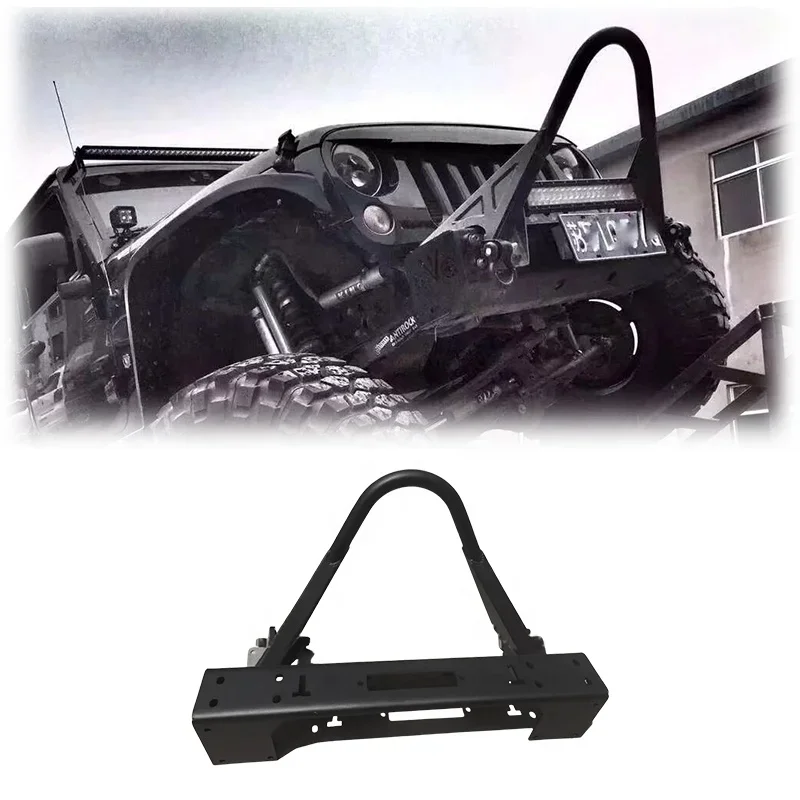 

Spedking High Quality Products EVO Front Bumper For Jeep Wrangler JK 2007-2017 Car Bumpers