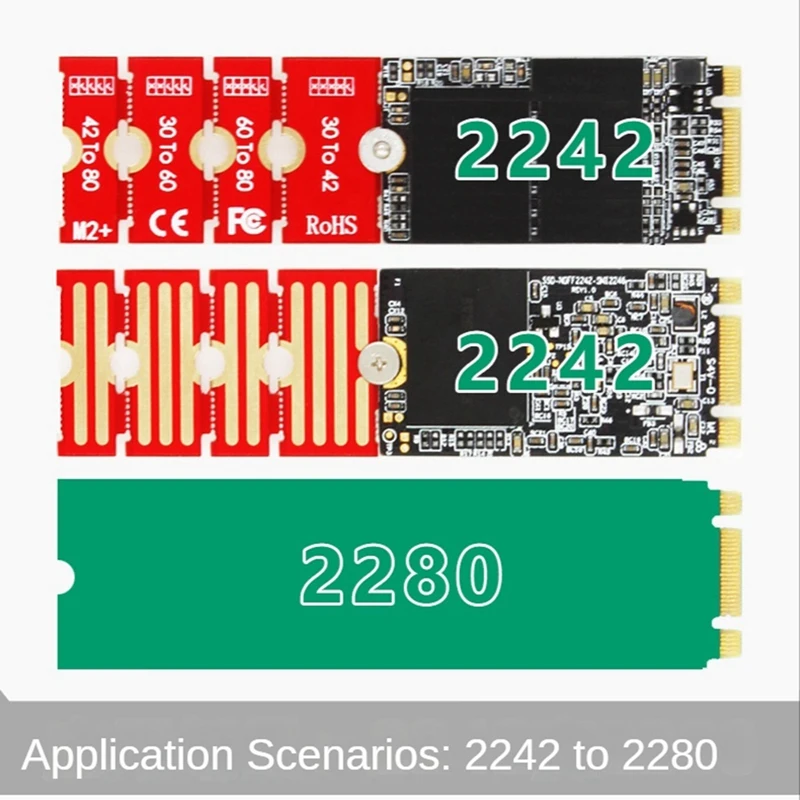 M2 M2PLUS NGFF NVME M.2 Расширенная передача 2230, 2242, 2260, 2280 самолета M2 изменение длинного размера U.2 M3 M.3 SSD 24BB