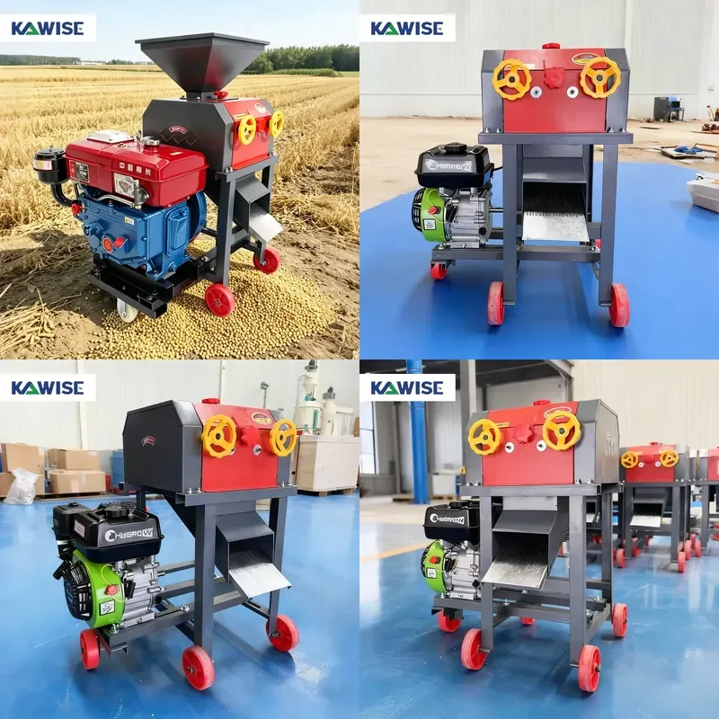 

High-Efficiency Grain Cracking Machine for Corn and Soybean Feed Processing in Small to Medium Farms