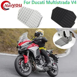For Ducati Multistrada V4 S Rally Pikes Peak MTS V4 Motorcycle Accessories Rear Foot Brakes Pedals Levers Step Plate Extension