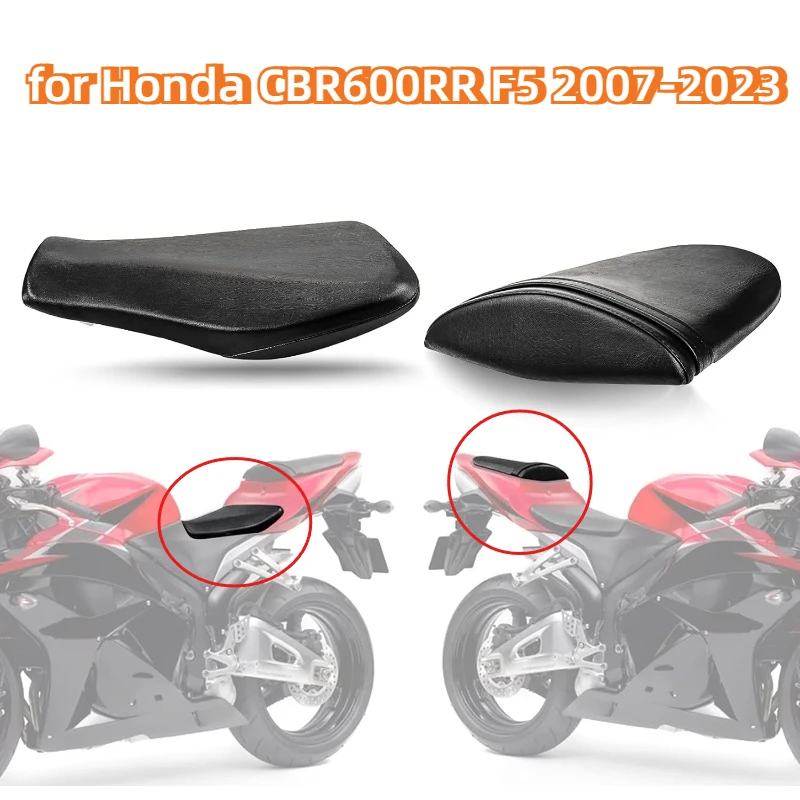 Motobike accessories Motorbike Rear Passenger Seat Pillion Cushion Seat for Honda CBR600RR F5 2007-2023 2009 2010 2011 2012 2013