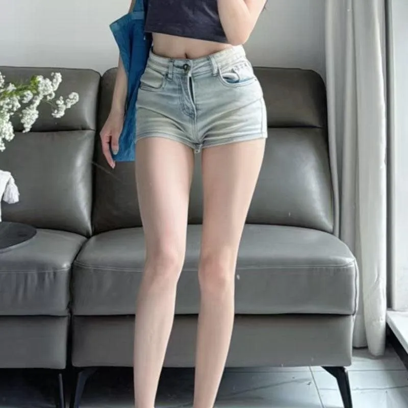 

Американские ретро-джинсы с широкими штанинами для женщин, с высокой талией, облегающие, прямые, укороченные, с эффектом удлинения ног, супермодные.