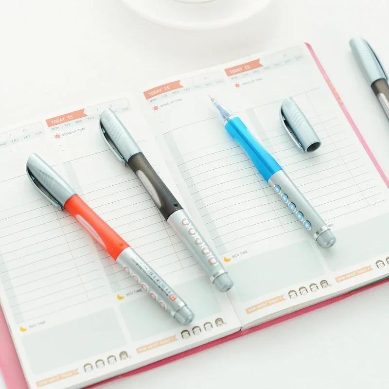 

6/12PCS M&G Great White Shark Large Capacity Gel Pen GP-1530 Gel Pen 0.5 Business Offic Signing Pen 3 Color