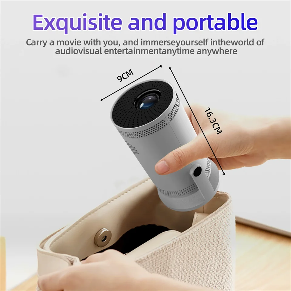 Home theater outdoor portable projector Transpeed Android 11 Wifi6 260ANSI projector Allwinner 713 1280 * 720P4K180 BT 5.0 view 5