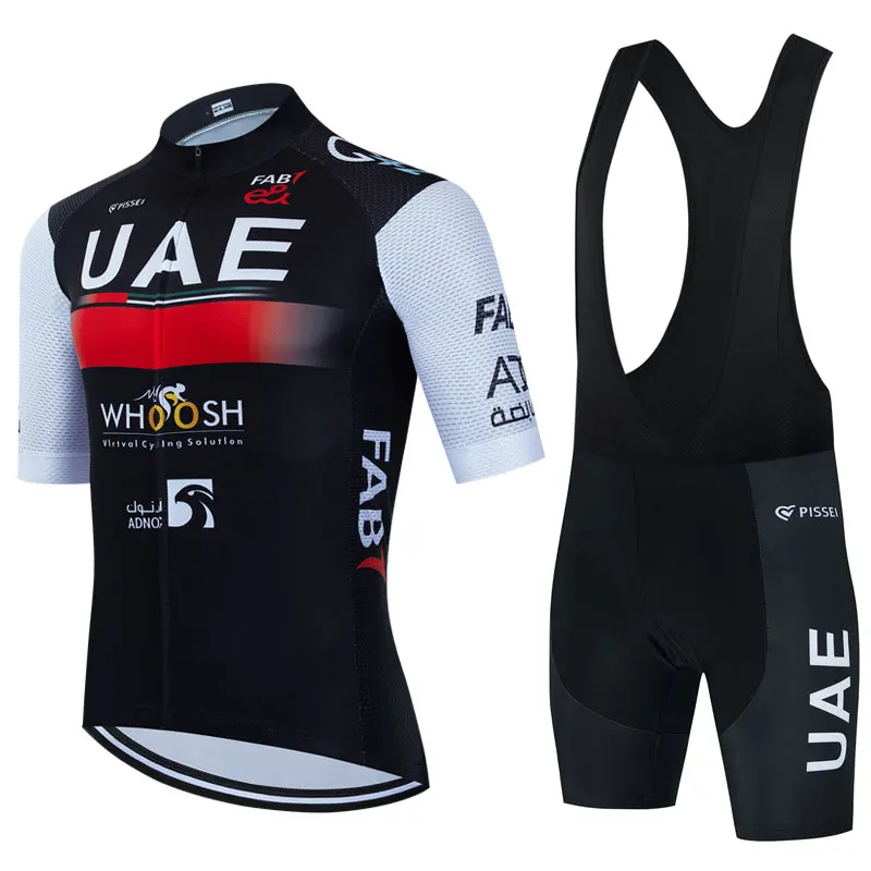 2023 Uae Team Cycling Jersey Men Summer MTB Race Cycling Clothing Short Sleeve Outdoor Riding Bike Uniform Ropa Maillot Ciclismo