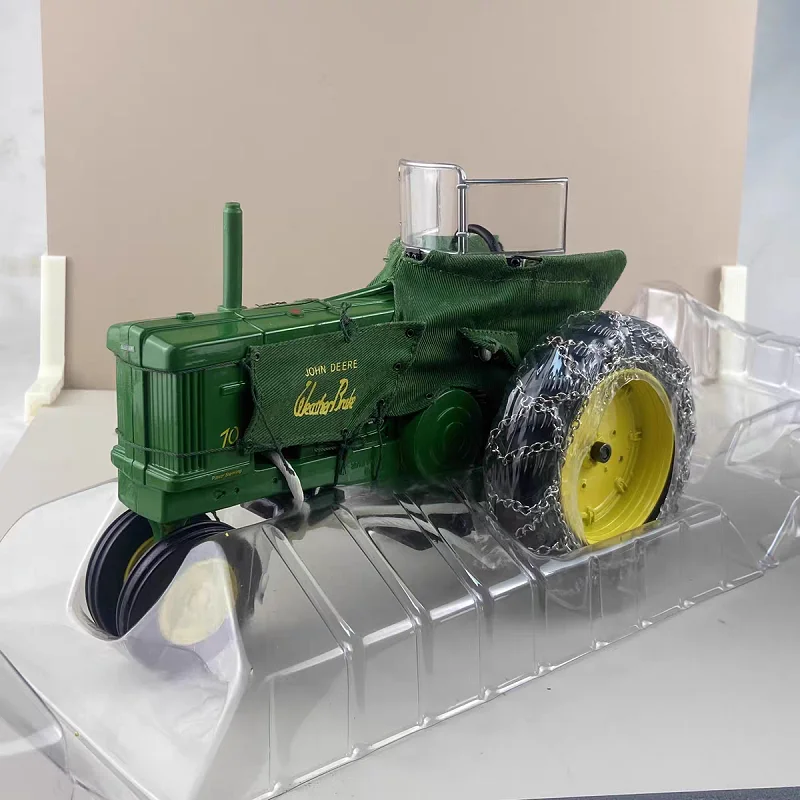 Modelo a Escala 1:16 de Tractor de Nieve Weatherbreak 70, de la Marca ERTL, Juguete Coleccionable, Regalo, Souvenir, Adorno Decorativo