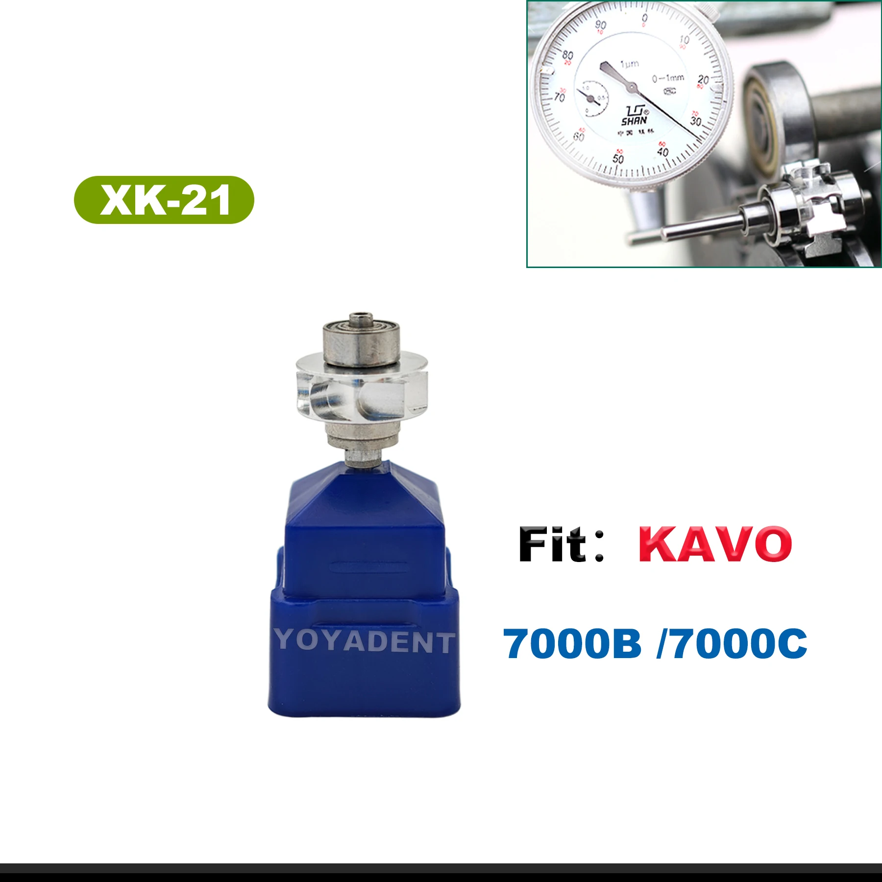 

Dental Turbine Cartridge Fit KAVO 7000B/7000C High Speed Handpiece Air Rotor Accessories
