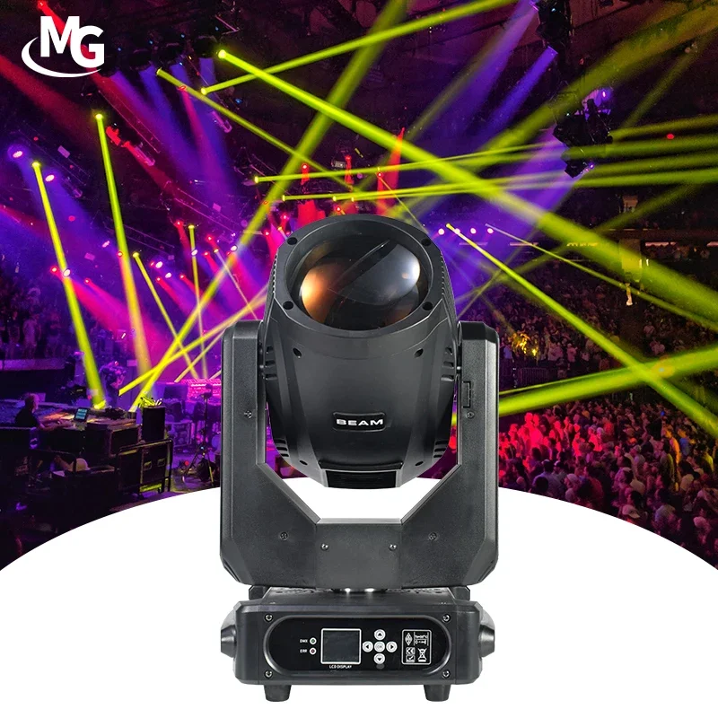 Super Beam Lighting 295W 9R DMX Stage Beam Moving Head Light per DJ Live House Stage Club Wedding