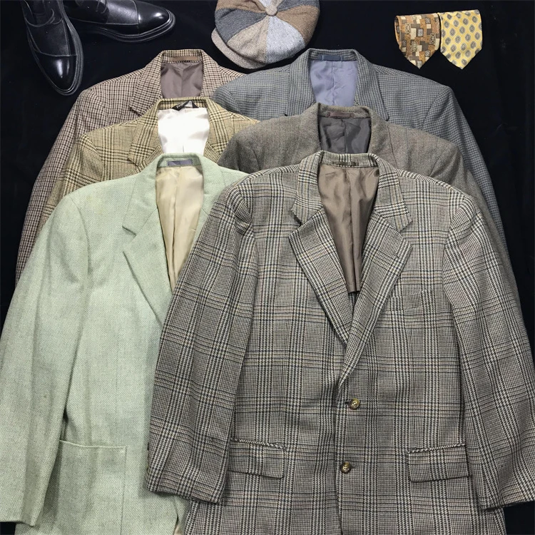 

Винтажный шерстяной костюм в елочку для мужчин и женщин, осенне-зимний, утепленный, для создания молодежного образа