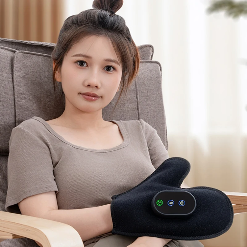 

Грелка для рук, электрический массажер для снятия усталости, расслабляющий массажер для суставов пальцев, вибрационный массажер для суставов пальцев для домашнего использования