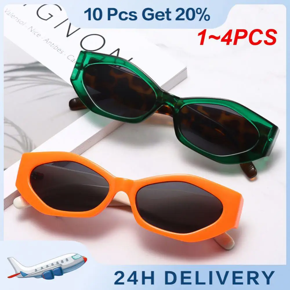 1~4PCS Ins Eye-catching Chic Trendy Sunglasses For Fashion Lovers Sunglasses Popular Hottest Cross-border Trendy Innovative