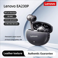 Lenovo EA230P TWS Wireless Bluetooth Earphones HiFI Sound  Life Low Latency HD Call AI Smart ANC Surround Sound Music Headset