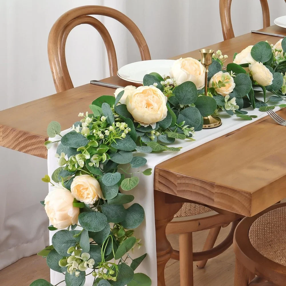 

Домашний декор Искусственная эвкалиптовая лоза Атмосфера спальни Покрытие по производству из пластика Реалистичный дизайн Процесс формирования