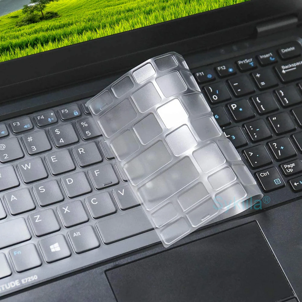 غطاء لوحة مفاتيح من السيليكون لخط العرض ، حافظة جلد متينة ، 2 في 1 ، ديل خط العرض 12 ، ، من من من السيليكون ، من من من من من من من من السيليكون ، من من من من من من من من من من من من من من من من من من من من من نوع Dell tude
