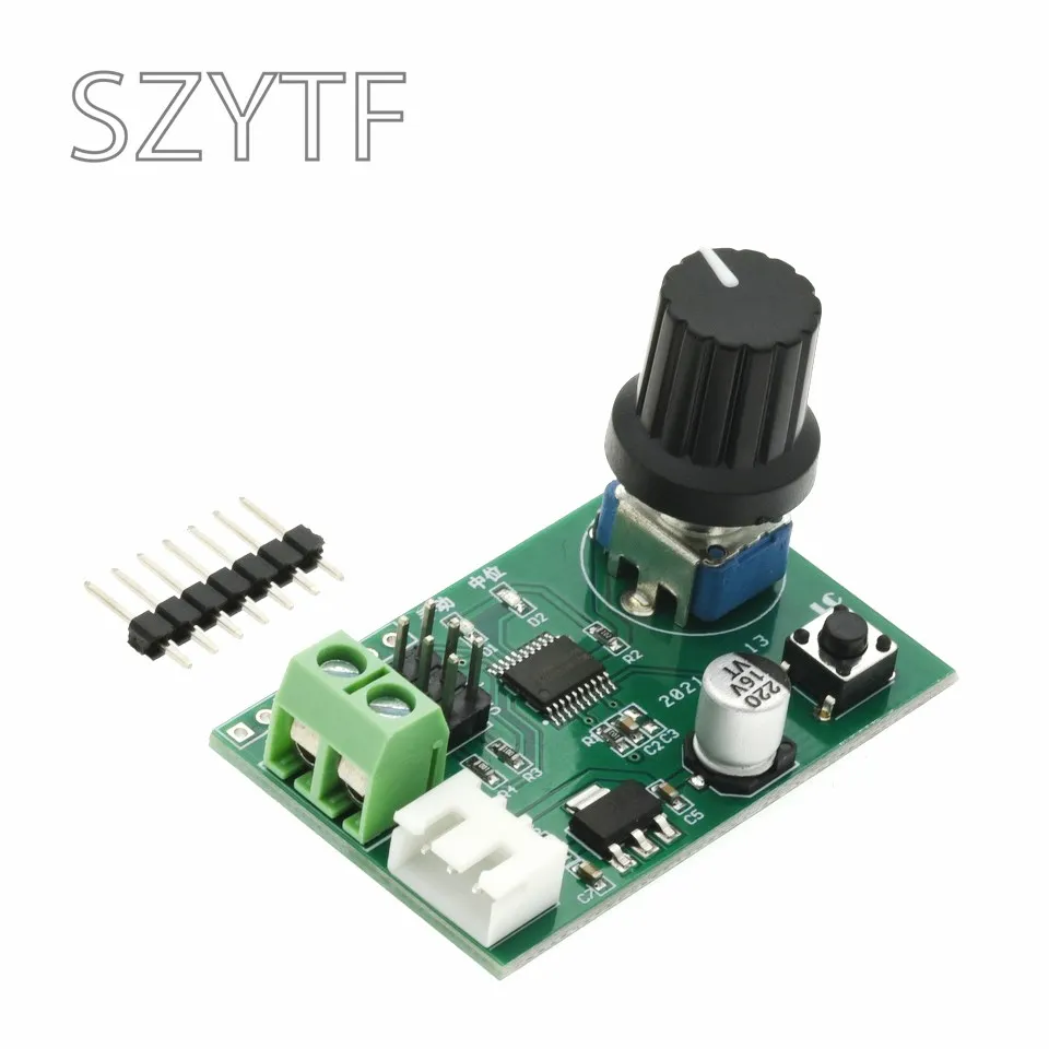 Zweikanal-Servo-Controller-Platine mit Drehregler, serieller Anschluss, 2-Wege-Testmodul für MG995 MG996R SG90 Roboter DIY – Detail 1