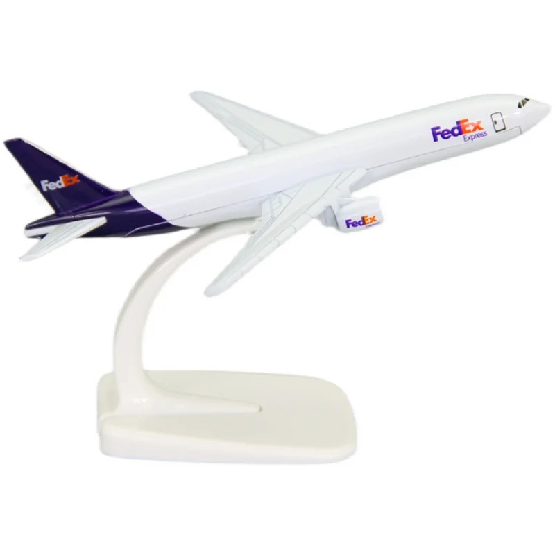 

Diecast Federal Airlines B777 Civil aviation Alloy & Plastic Passenger Jet Model Toy Gift Collection Simulation