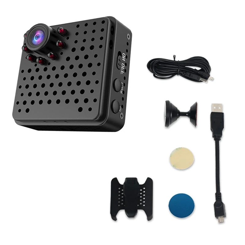 Ultra HD 1080P Camera Outdoor Sports Aerial Photography Back Clip Camera Security Monitoring Wireless 2.4Ghz Wifi Camera Durable