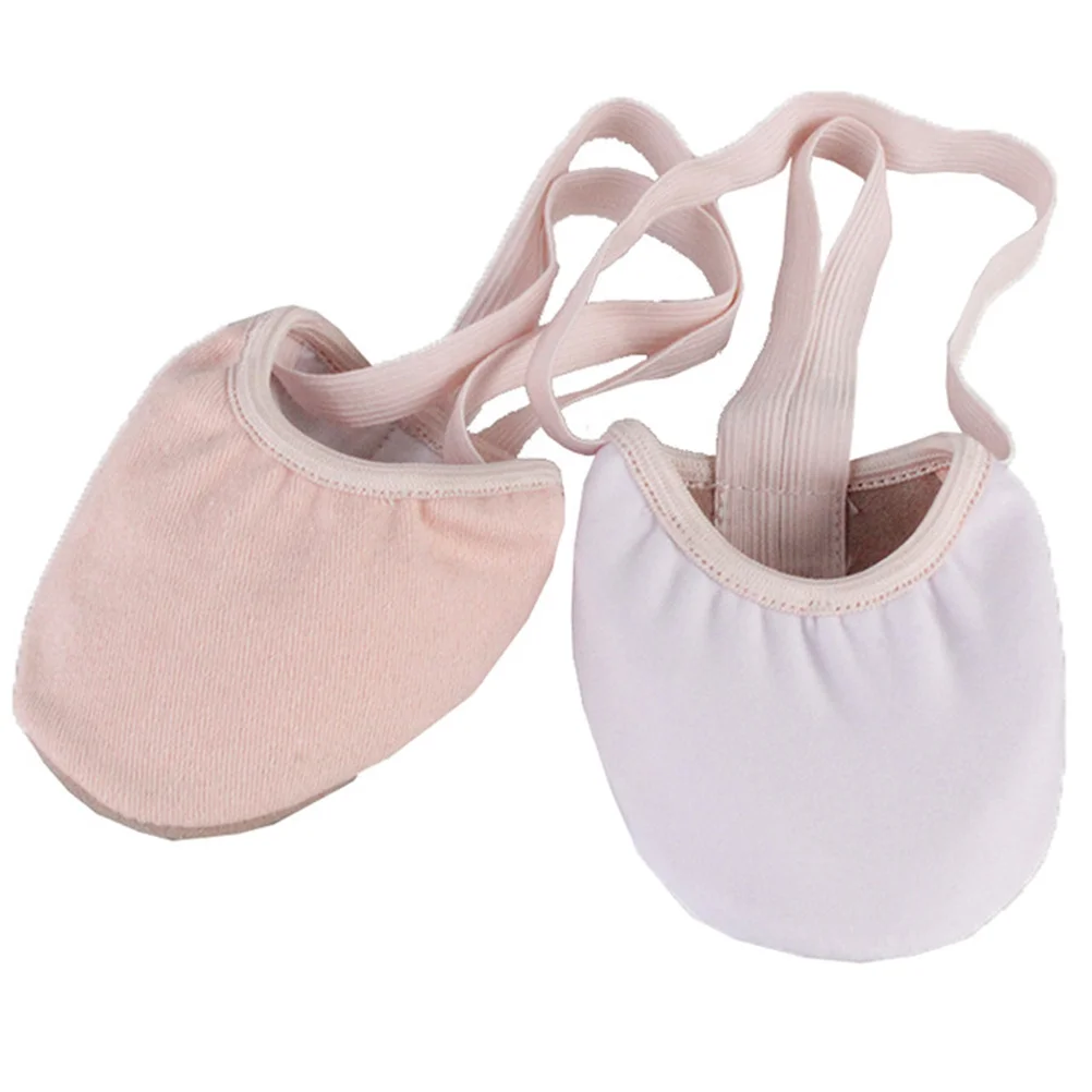 زوج واحد من أحذية الرقص بنصف أحذية الباليه الأنيقة، تصميم مريح وخفيف الوزن مناسب لرقص قاعة الرقص الشعبي الحديثة لموسيقى الجاز
