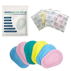 40Pcs Colorful Child Amblyopia Training Orthoptic Corrected Eyeshade Amblyopia Eye Patches Occlusion Medical Eye Patch 4 Color