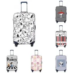 MINISO SNOOPY мультфильм аниме чемодан Крышка Strectch бизнес защита багажа чехол отпуск