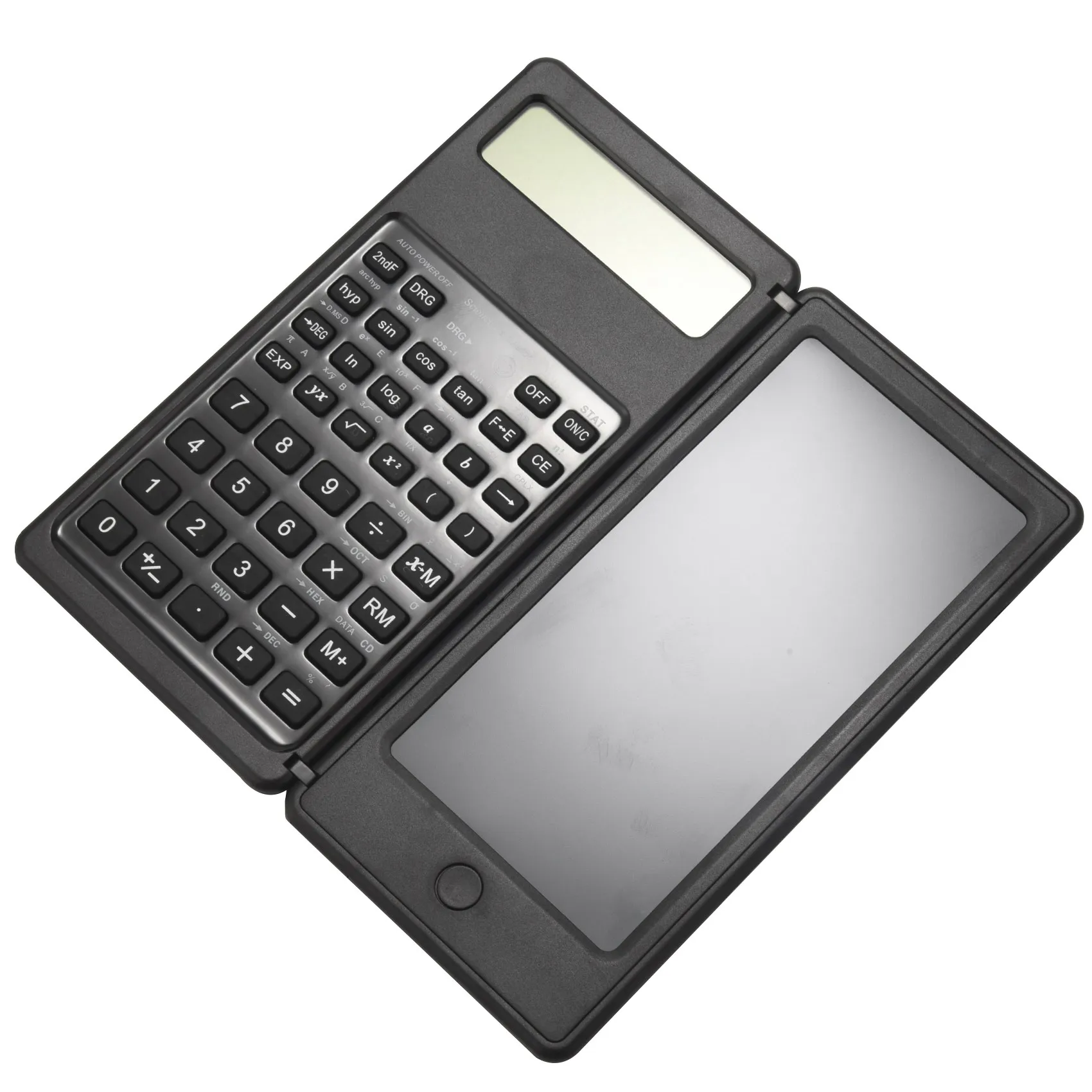 AY14 -Scientific Calculator,10-Digit LCD Engineering Calculator,With Writing Board,Suitable For High Schools