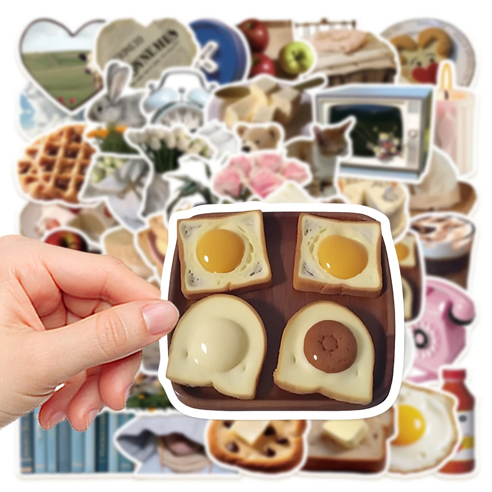 10/30/50 قطعة كوريا INS نمط لطيف الكرتون ملصقات الجمالية الكتابة على الجدران الشارات ل لوح التزلج الأمتعة المحمول DIY لاصقة تزيين