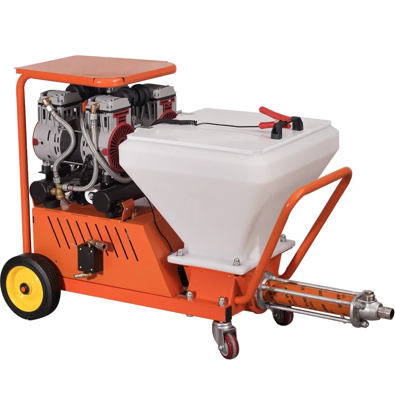 Multi Functional High-voltage Electric Brushless Spray Gun, Real Stone Paint, Cement Slurry Waterproof Coating Spraying Machine