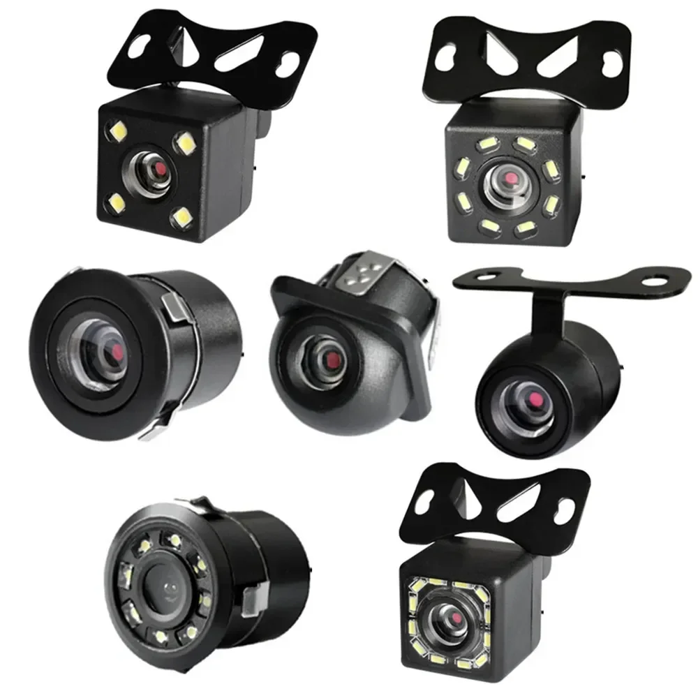 8 12LED Car Reversing Image Camera Night Vision Reversing Auto Monitor CCD IP68 Waterproof 170 Degree HD Image