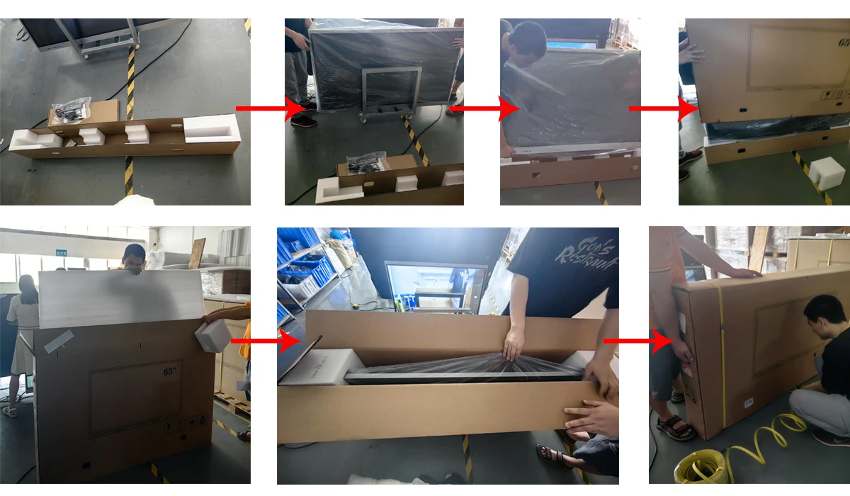 75 Inch UHD IPS RAM 8GB RAM128GB Core I3 RJ45 Education Training Smart Digital Interactive Whiteboard