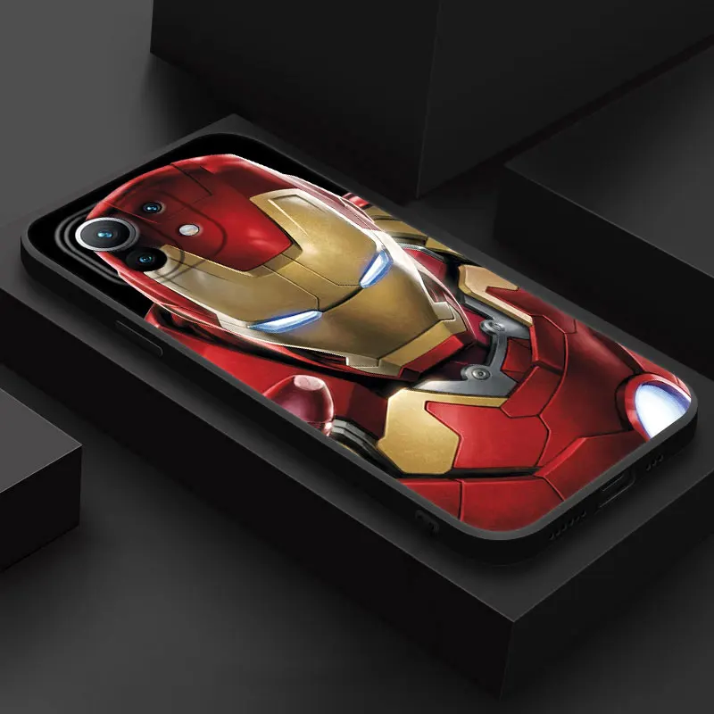Marvel Iron-Man Phone Case For Xiaomi Poco X8Pro Max X7 X8 M6 M7 M8 F6 F7 Pro F8 11T 13T 14T 15T Pro 15 Ultra Soft Cover Ironman view 6