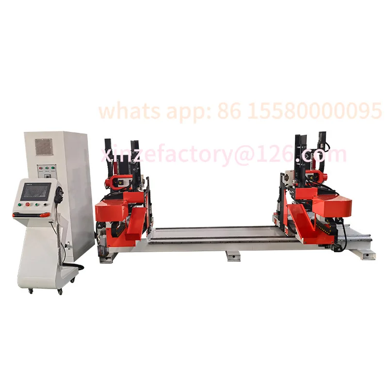 

Customizable double-end CNC tenoning machine table and chair furniture