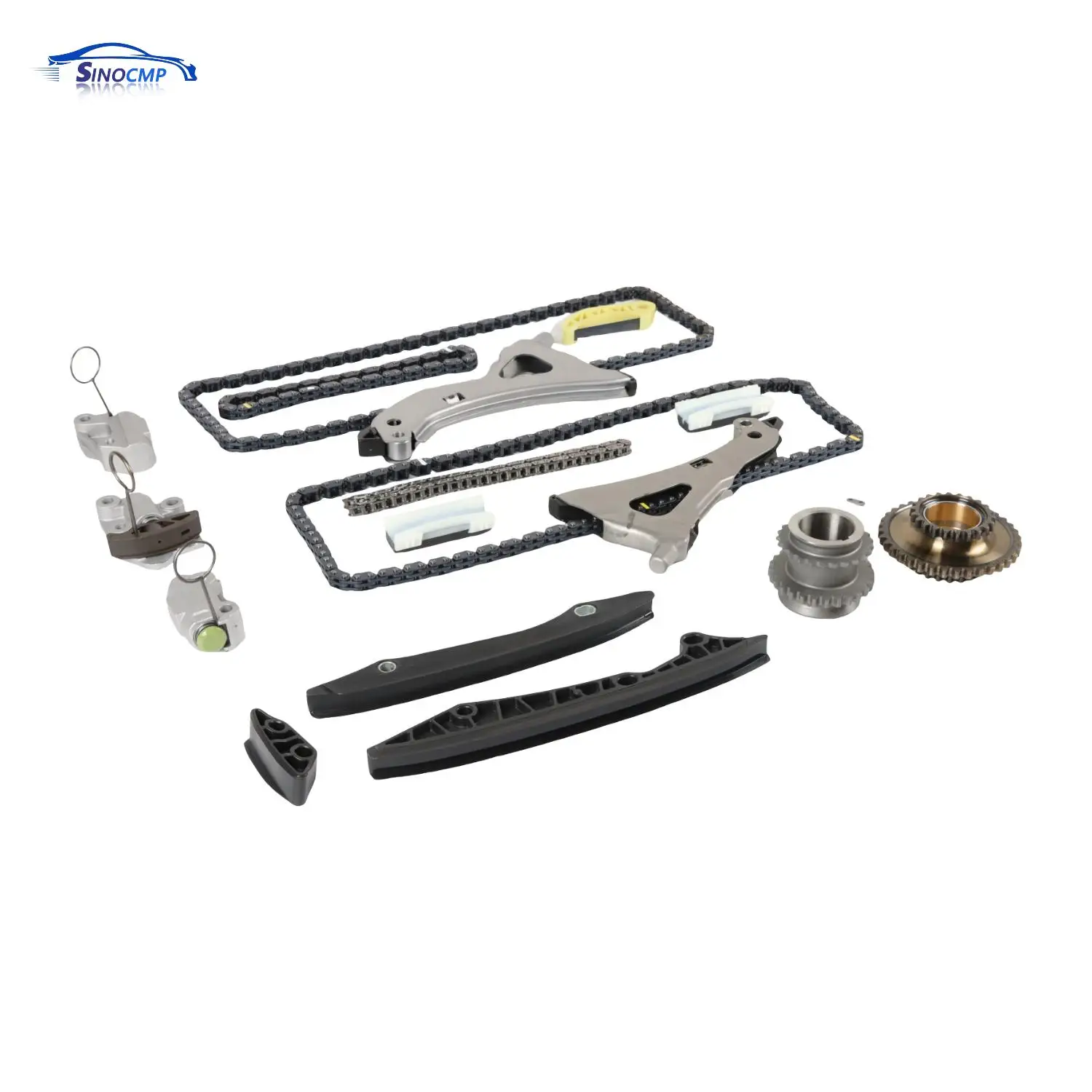 

​M278 Timing Chain Kit W/Guide Tensioner Adjuster For Mercedes-Benz CLS550 E550 E500 SL550 GLE500 ML500 W166 Car Engine Part