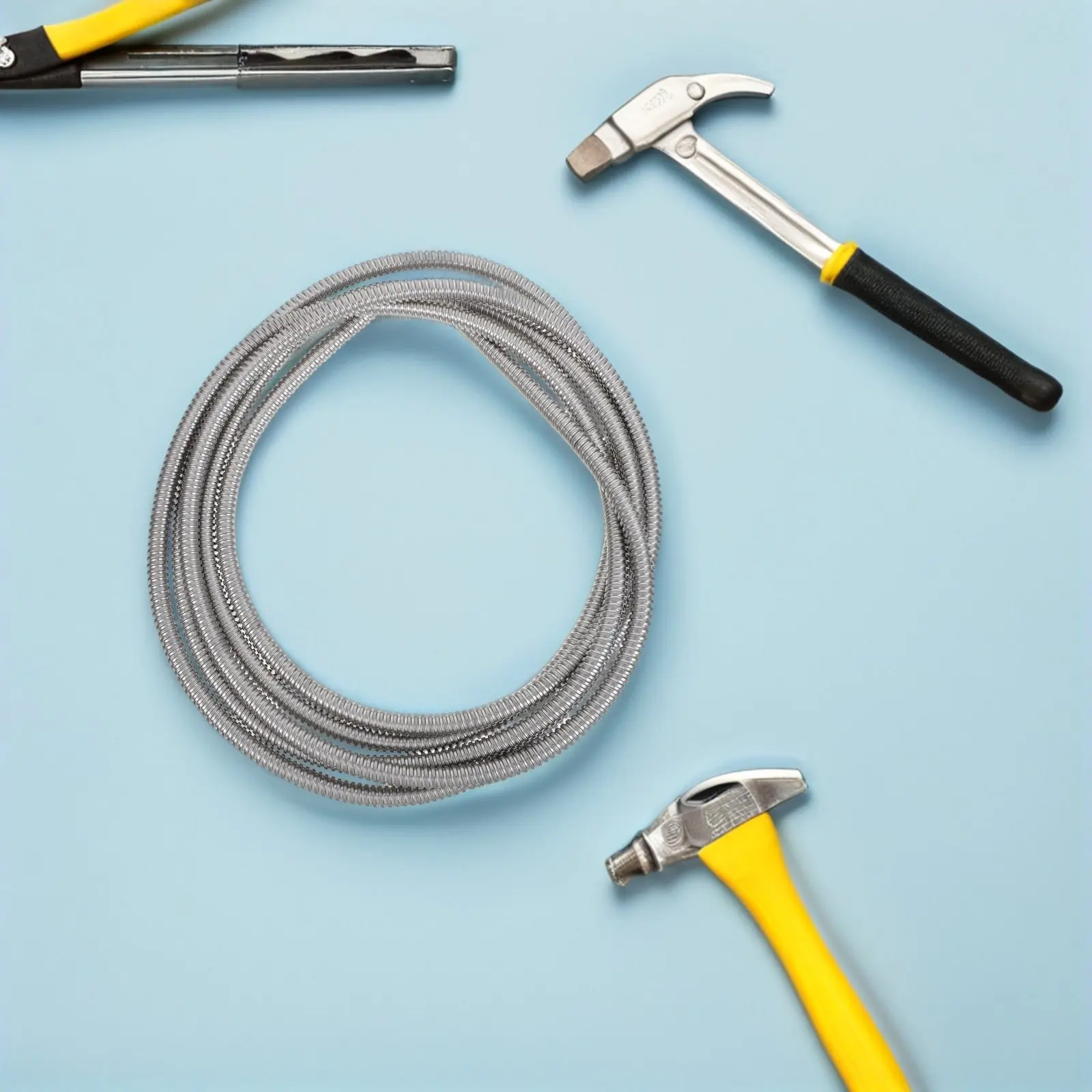 Stainless Steel Conduit Tube 5Mm Flexible Cable Protector Sleeve for Electrical Wiring Cord Cover USB Tubing Protector