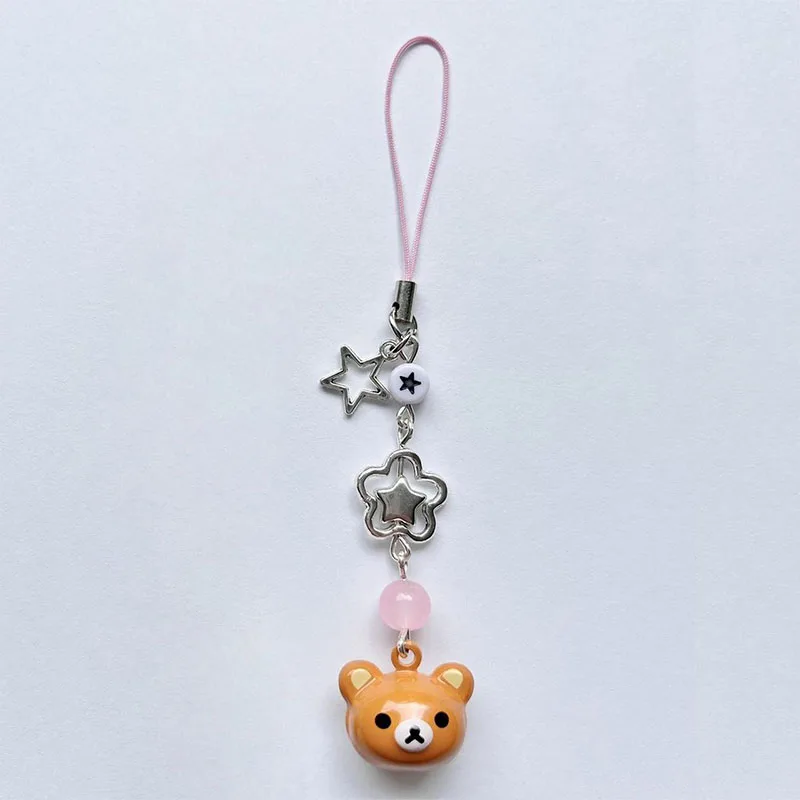 Cute bear matching phone charms Y2k handmade