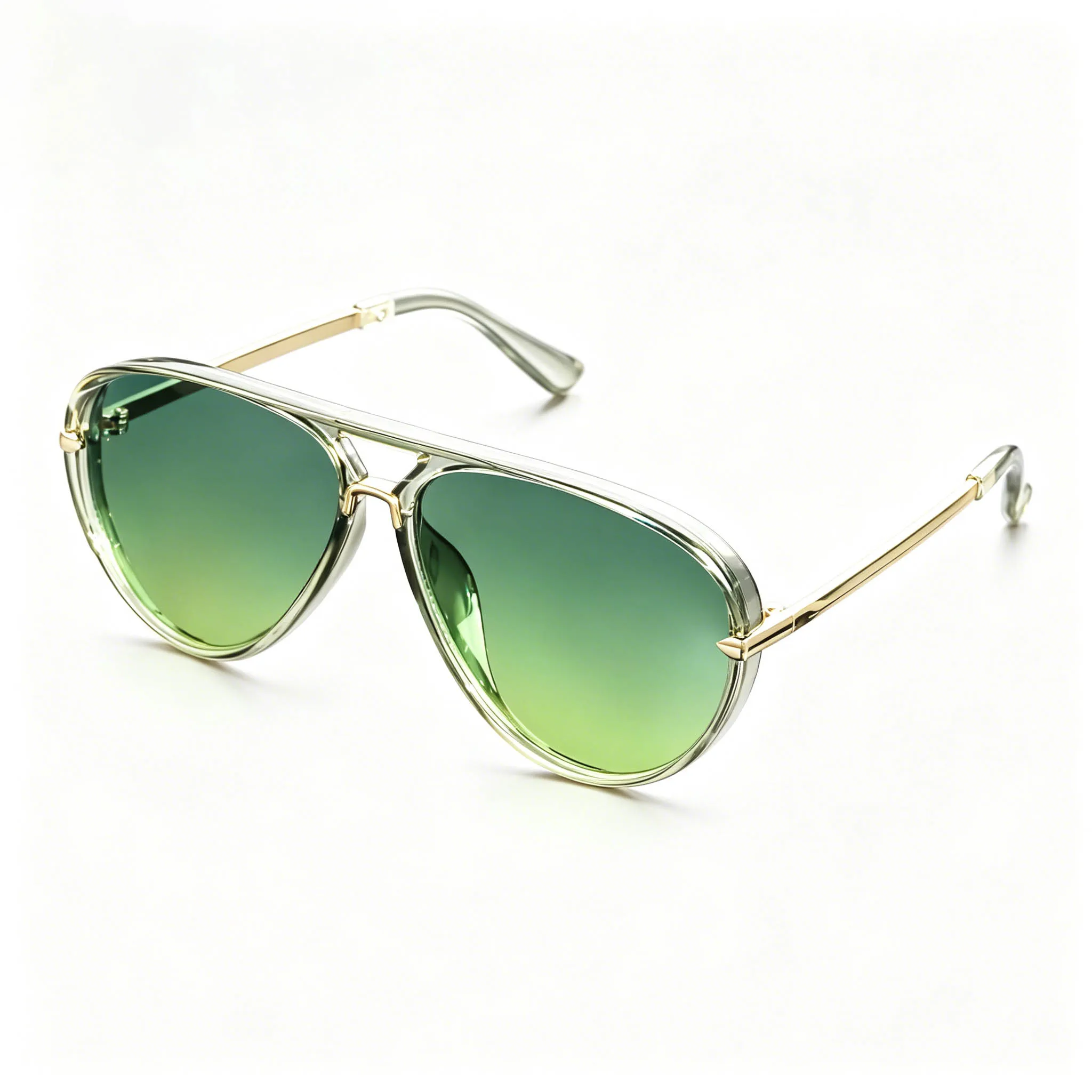 Nuevas gafas de sol de colores a la moda para hombres y mujeres, gafas de sol tipo aviador, gafas resistentes a Uv400, gafas de sol para pescar