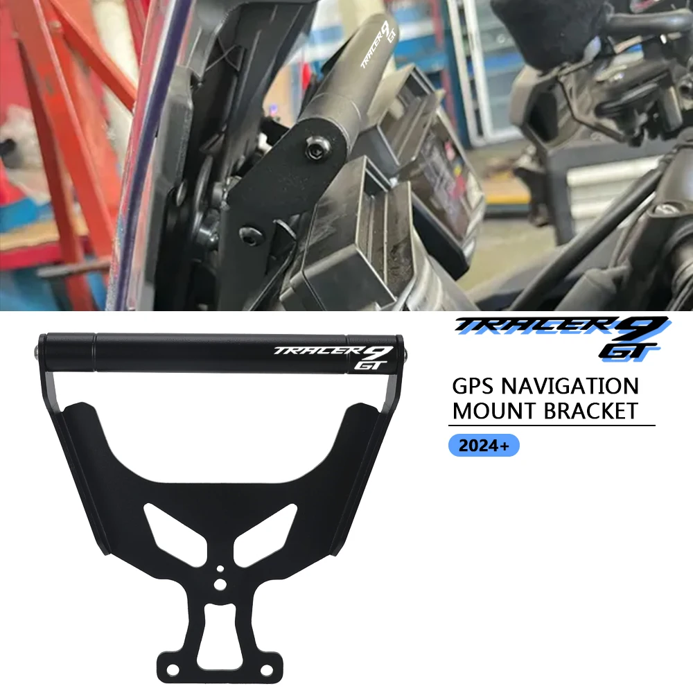 

2024 For Yamaha Tracer 9GT 9/GT Cellphone Phone GPS Navigation Mount Bracket 9 GT Tracer9GT Handlebar Bar Extension Stand Holder