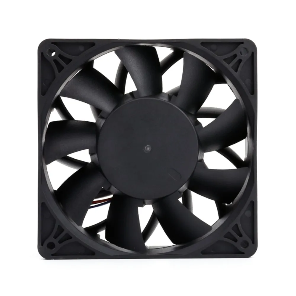 

1 шт. SXDOOL 120 мм 12 см 12038 высокоскоростной CFM Miner PWM охлаждающий вентилятор 120X120X38 мм корпус компьютера 12 В 4-проводной двойной шариковый кулер