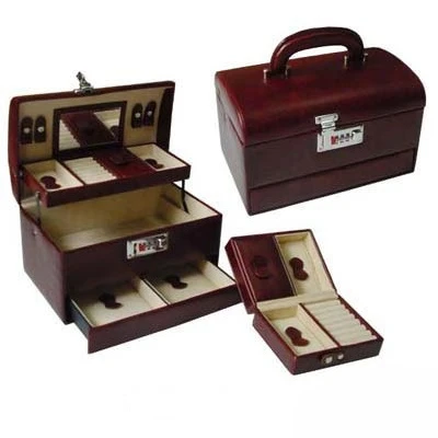 

New European and American style jewelry box directly from the manufacturer, multi-layer storage jewelry jewelry box PU leather c