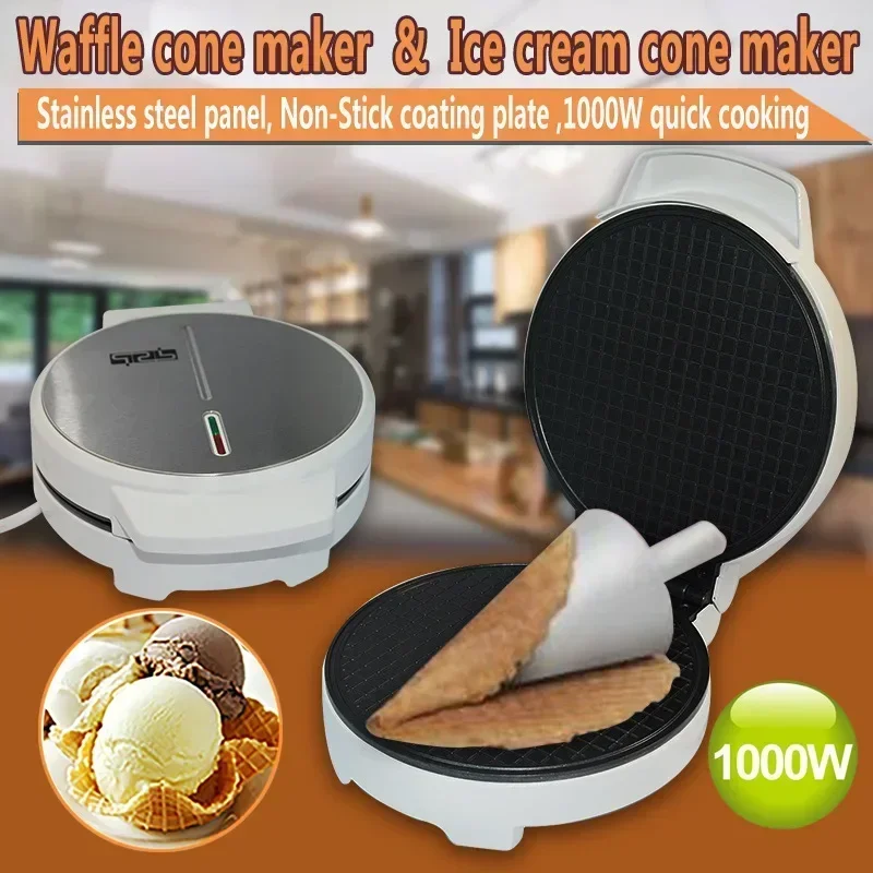 egg roll machine ice cream reel machine / ice cream machine / breakfast machine children home commercial egg waffle maker