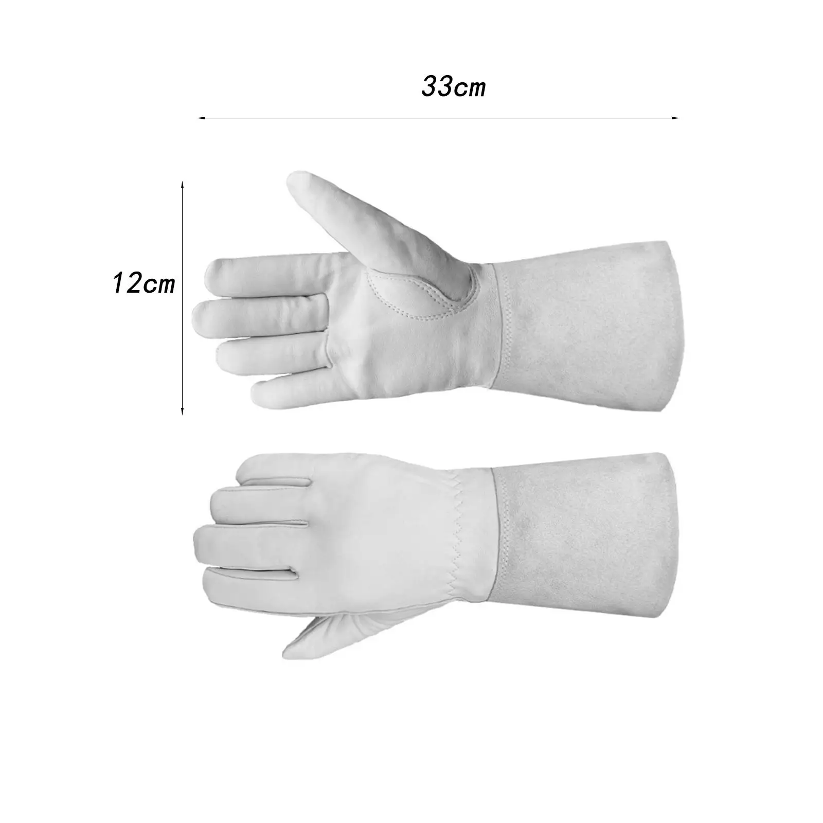Rose Pruning Gloves Long Sleeve Work Gloves for Picking Mowing Outdoor