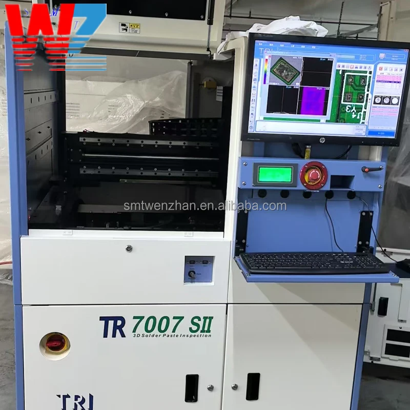 Mesin Inspeksi Pasta Solder 3D Otomatis Online SMT TRI TR7007 SII SPI