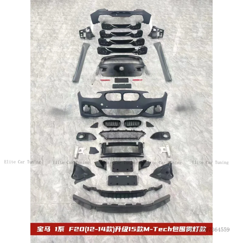 

Bumpers for BMW 1 Series F20 12-14 Modified 15-18 M-tech Facelift Kit F20 Pre Lci Upgrade to m Sport Conversion Body Kit