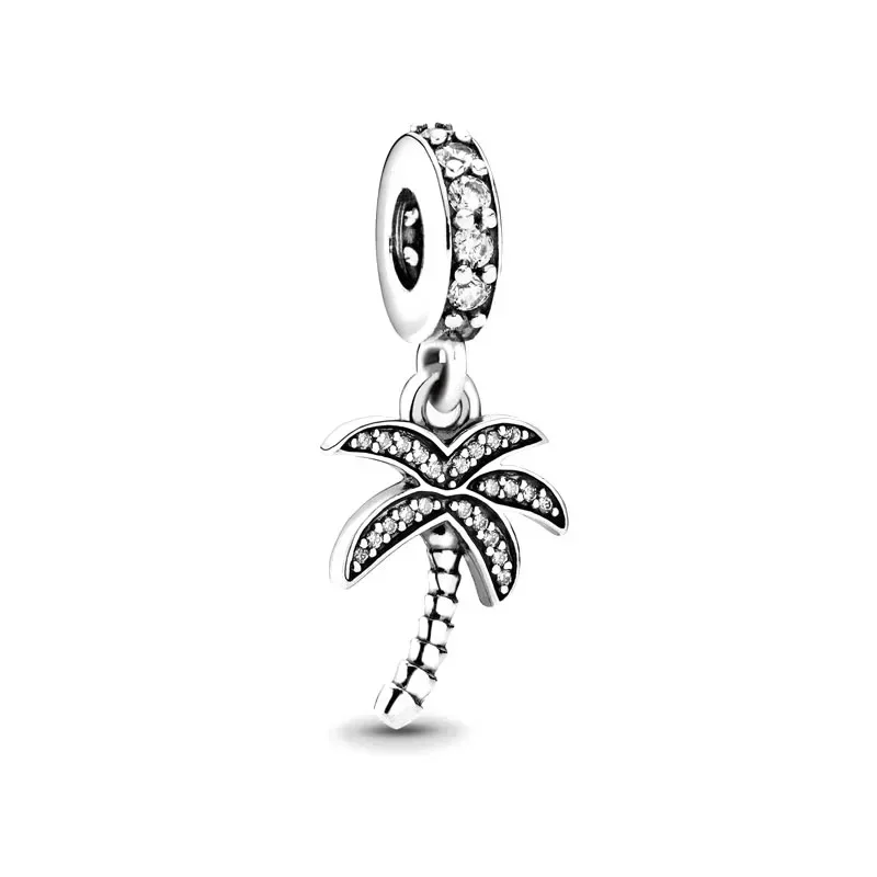 Original 925 Sterling Silver Dreamcatcher Hand Cross Heart Flower Star Beads Charms for Pandora DlY Bracelet Women Jewelry Gift