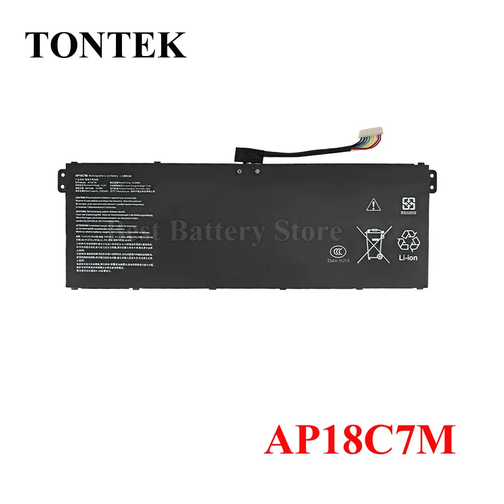 AP18C7M Laptop Battery For Acer ConceptD 3 CN315-72 SF313-52 313-53 Swift 5 SF514-54GT SF514-54T Series