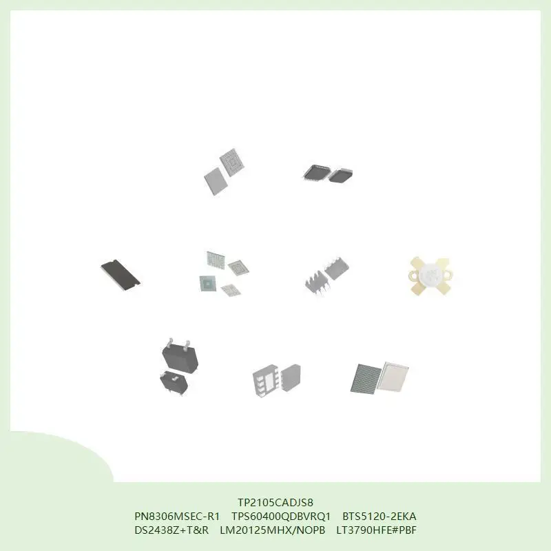 

TP2105CADJS8 PN8306MSEC-R1 TPS60400QDBVRQ1 BTS5120-2EKA DS2438Z+T&R LM20125MHX/NOPB LT3790HFE#PBF